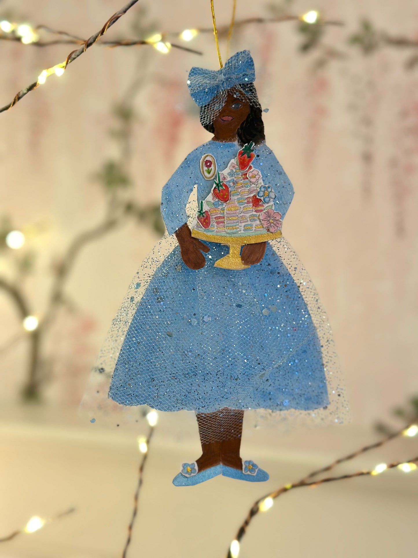 Vintage Style Paper Doll
