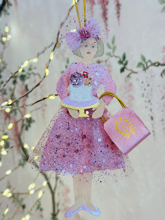 Vintage Style Paper Doll