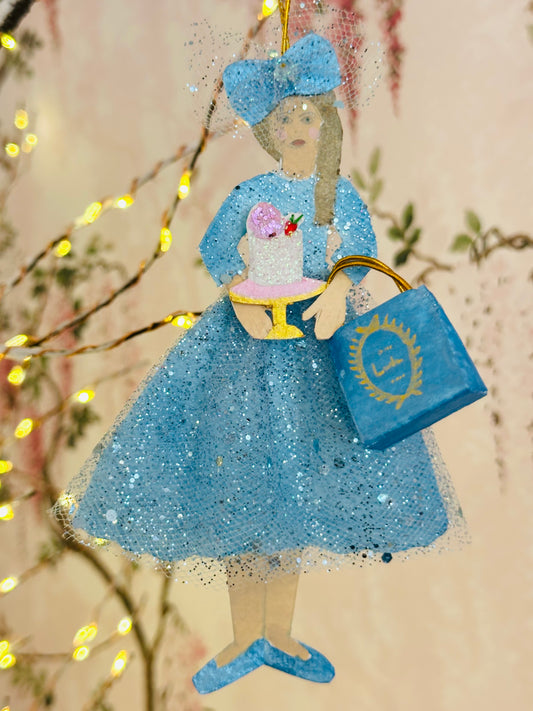 Vintage Style Paper Doll