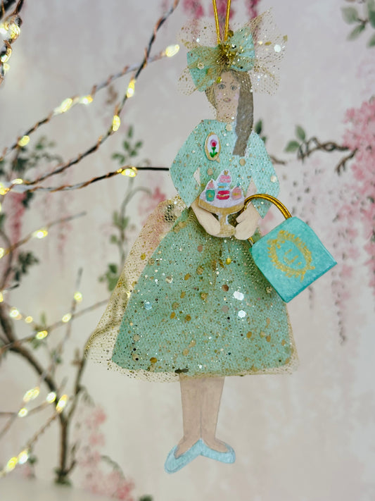 Vintage Style Paper Doll