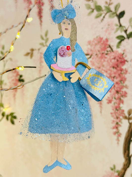 Vintage Style Paper Doll