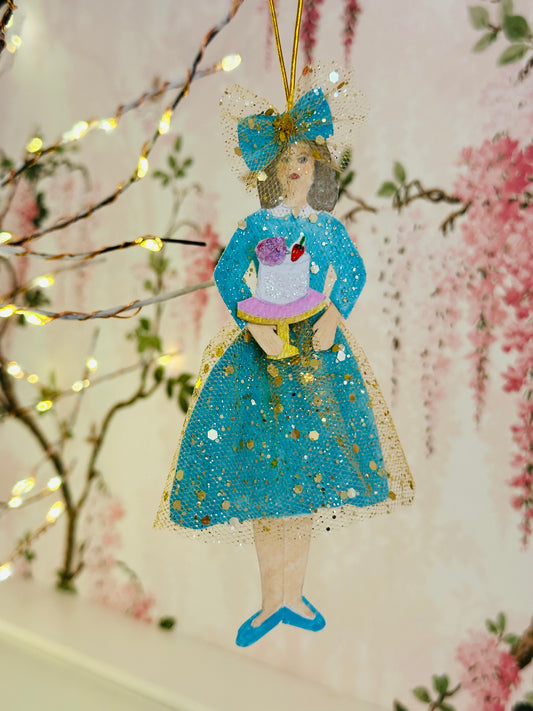 Vintage Style Paper Doll