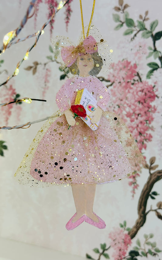 Vintage Style Paper Doll