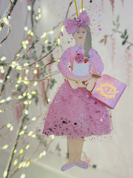 Vintage Style Paper Doll