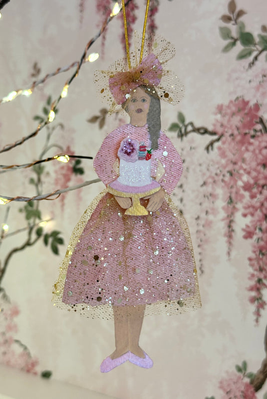 Vintage Style Paper Doll