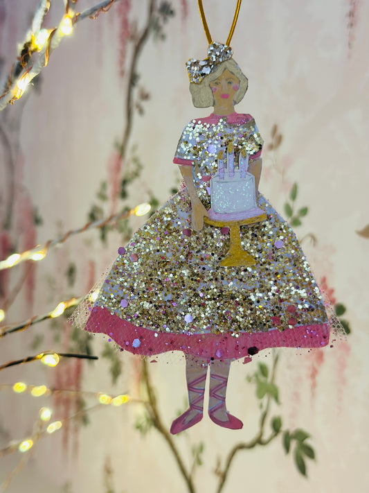 Vintage Style Paper Doll