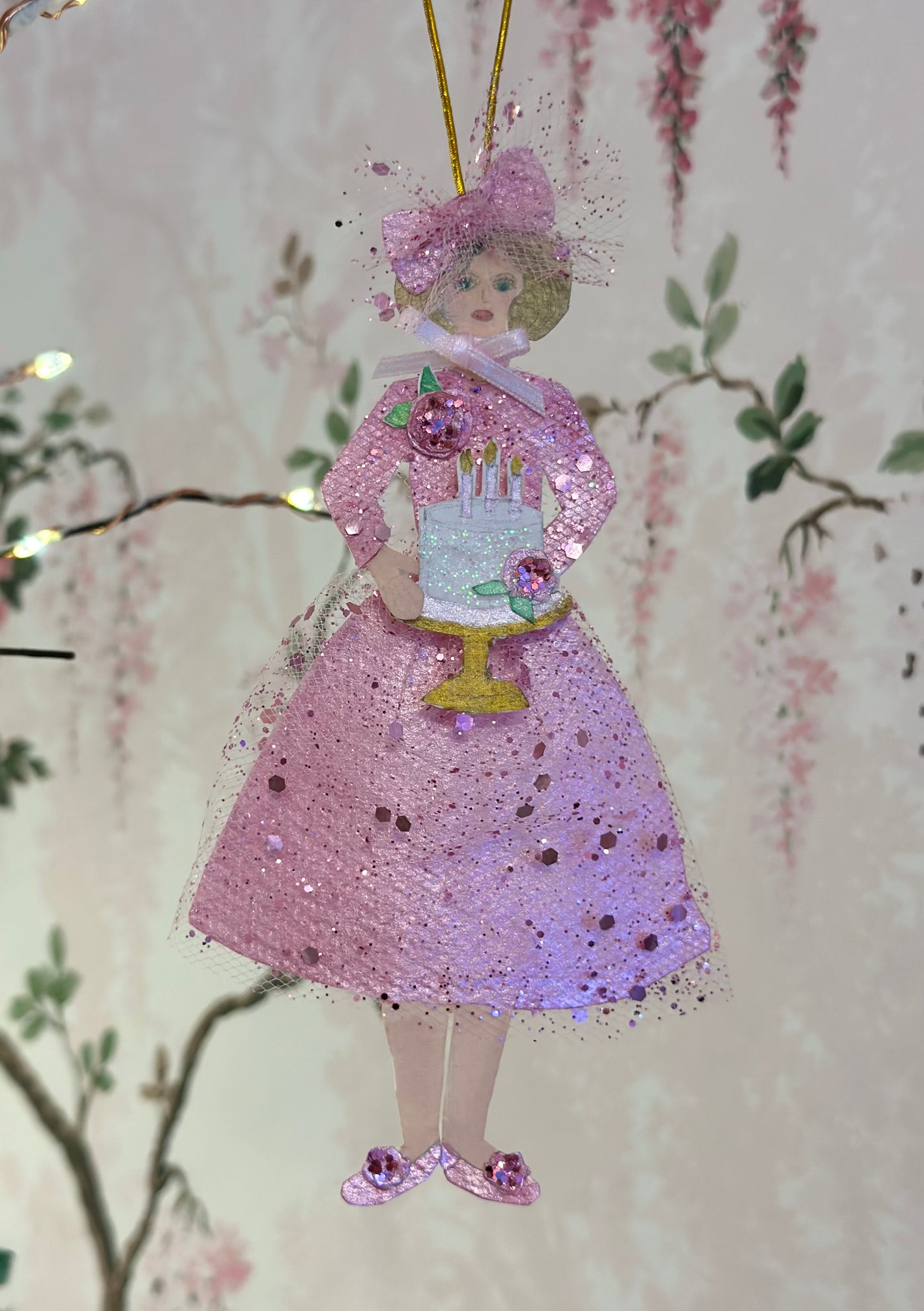Vintage Style Paper Doll