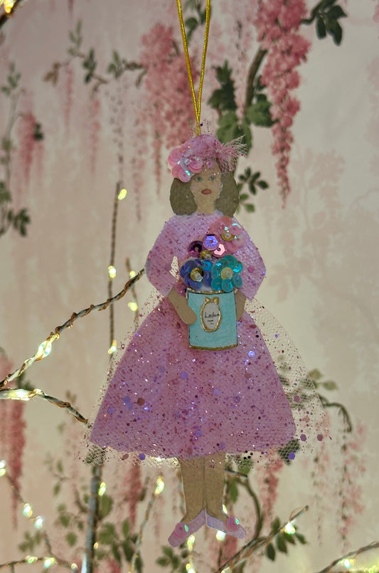 Vintage Style Paper Doll