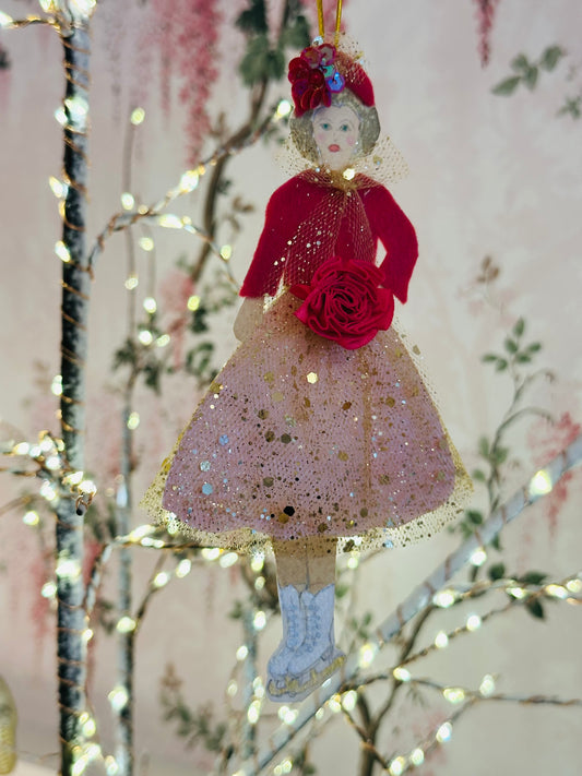 Vintage Style Paper Doll