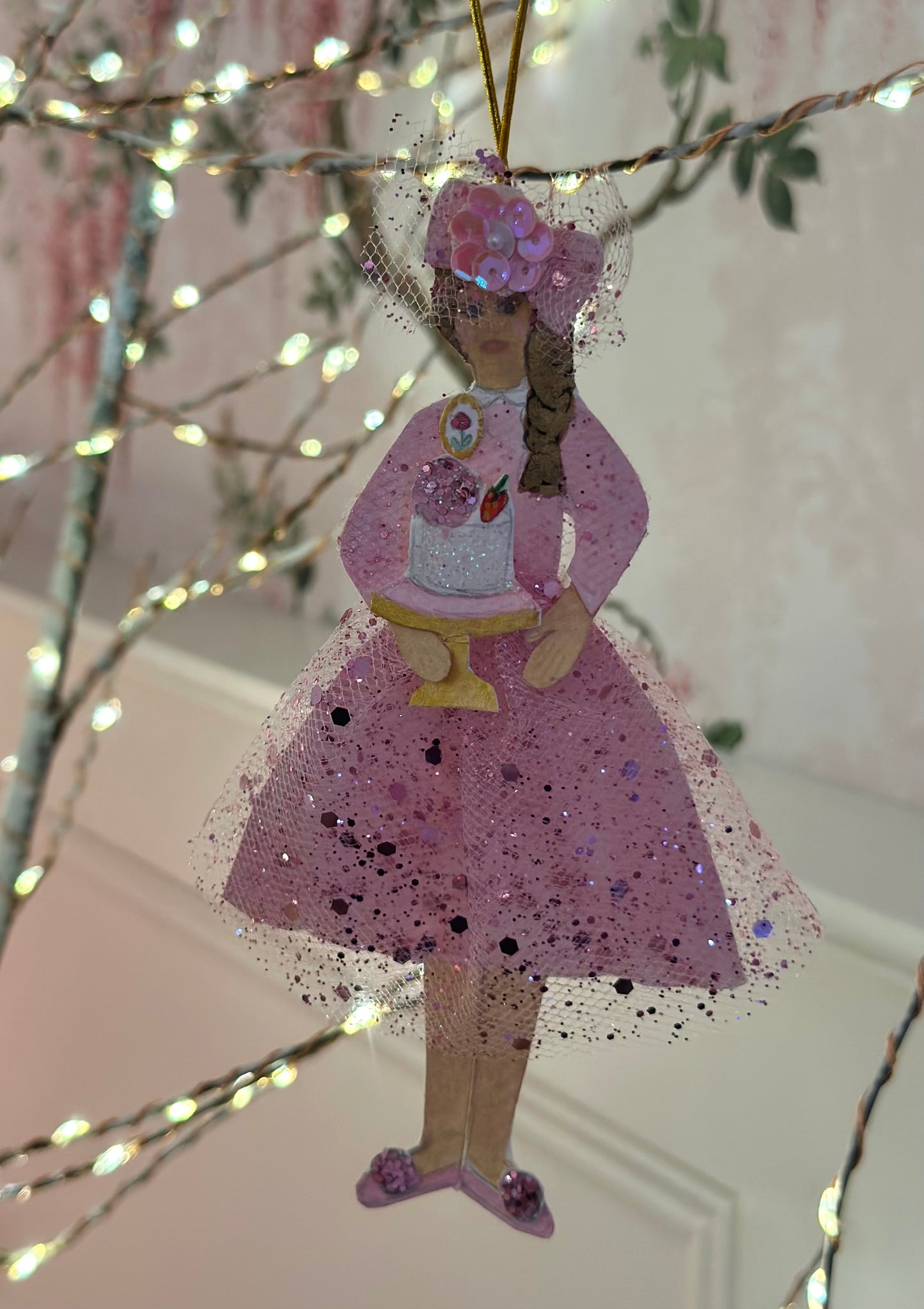 Vintage Style Paper Doll