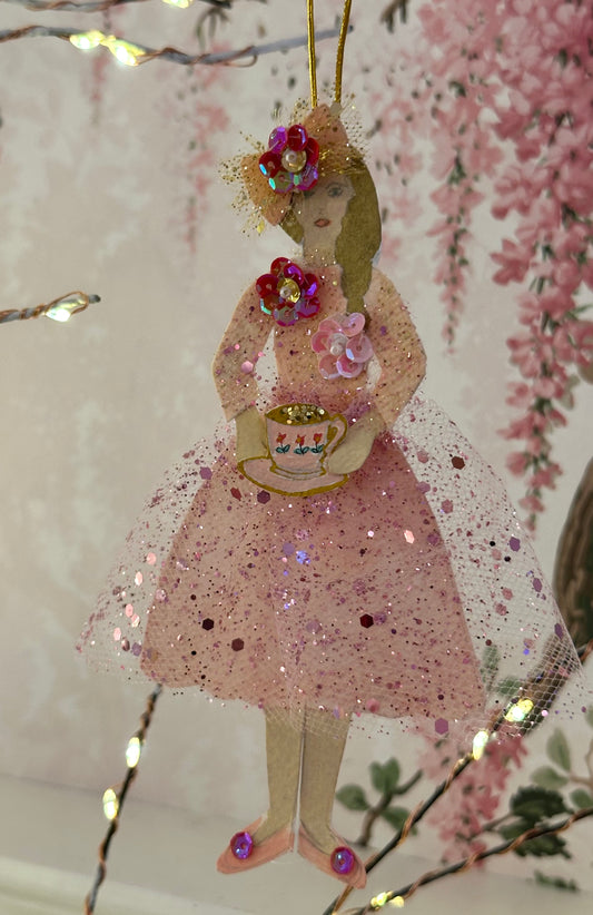 Vintage Style Paper Doll