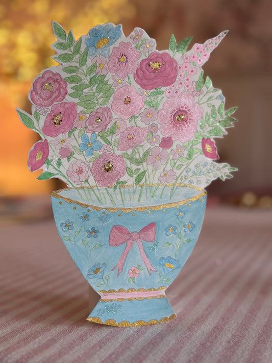 20cm Standing Watercolour *CUSTOMER ORDER